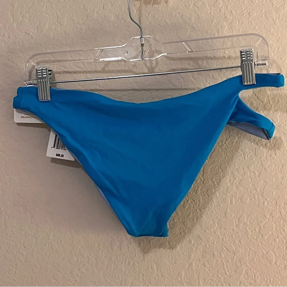 NEW L*Space Vibrant Blue Breakers Bikini Bottom Large or XL
